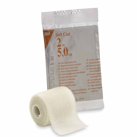 3M Scotchcast Cast Tape 2 Inch X 12 Foot Fiberglass White, 10PK 82102